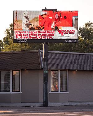 billboard advertising kansas|Arrowhead Boards .